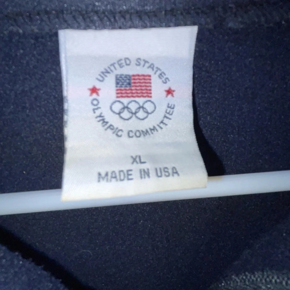 United States Olympic Committee Unisex Blue Full Zip USA Olympic Jacket Size XL - Picture 6 of 8